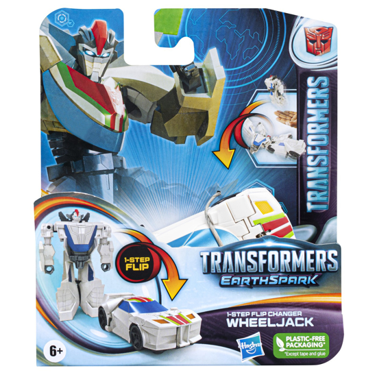 Poza cu TRANSFORMERS 7 EARTHSPARK FIGURINA TRANSFORMABILA WHEELJACK 6CM