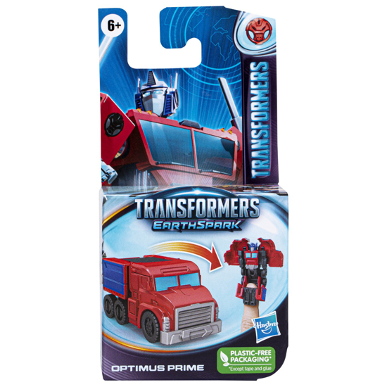 Poza cu TRANSFORMERS 7 EARTHSPARK TACTICON FIGURINA TRANSFORMABILA OPTIMUS PRIME 6.5CM