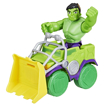 Poza cu SPIDEY PRIETENII EXTRAORDINARI SET MASINUTA SI FIGURINA SI ACCESORIU HULK