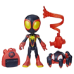Poza cu SPIDEY PRIETENII EXTRAORDINARI SET FIGURINA MILES MORALES SPIDER MAN 10CM SI ACCESORII