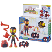 Poza cu SPIDEY PRIETENII EXTRAORDINARI SET FIGURINA MILES MORALES SPIDER MAN 10CM SI ACCESORII