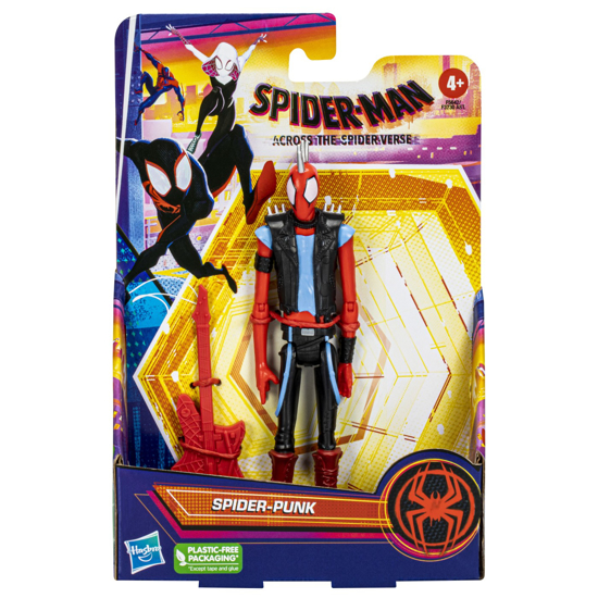 Poza cu SPIDERMAN VERSE FIGURINA SPIDER-PUNK 15CM