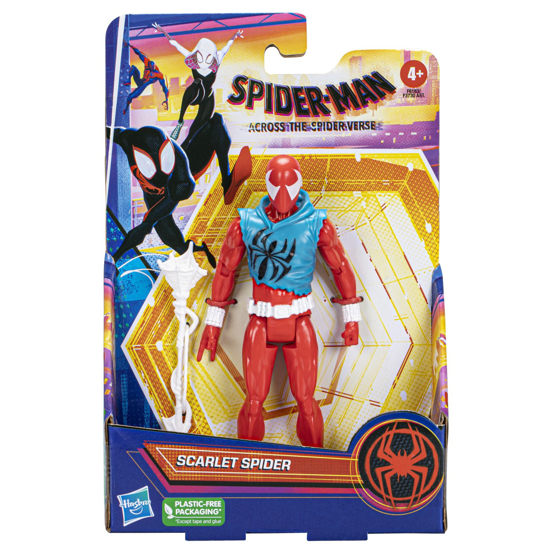 Poza cu SPIDERMAN VERSE FIGURINA SCARLET SPIDER 15CM