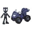 Poza cu SPIDEY PRIETENII EXTRAORDINARI SET VEHICUL SI FIGURINA BLACK PANTHER