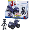 Poza cu SPIDEY PRIETENII EXTRAORDINARI SET VEHICUL SI FIGURINA BLACK PANTHER
