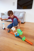 Poza cu PISTA DE CONSTRUIT PENTRU LANSARE CU MASINA HOT WHEELS