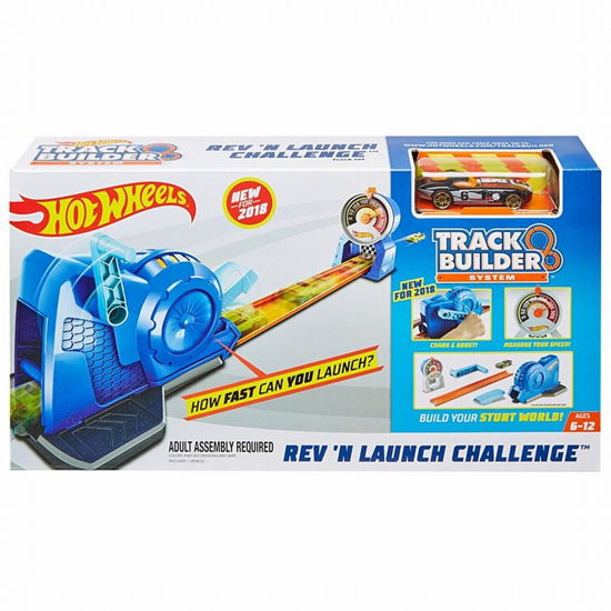 Poza cu PISTA DE CONSTRUIT PENTRU LANSARE CU MASINA HOT WHEELS