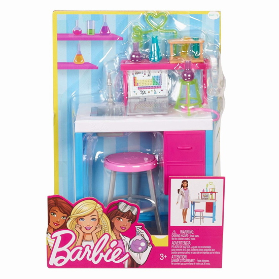 Poza cu SET DE JOACA BARBIE MOBILIER LABORATORUL DE CHIMIE