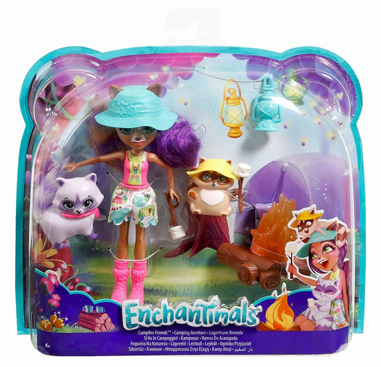 Poza cu ENCHANTIMALS SET TEMATIC CU PRIETENII LA CAMPING