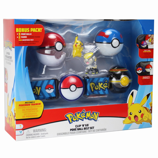 Poza cu POKEMON SET CUREA CU FIGURINE SI BILE ADITIONALE