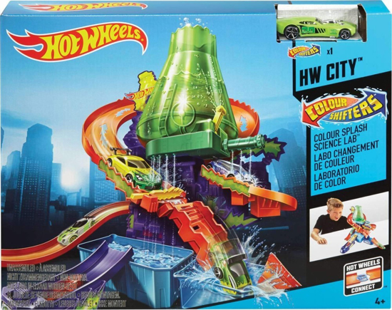 Poza cu HOT WHEELS PLAYSET CULORI SCHIMBATOARE LABORATORUL STIINTIFIC