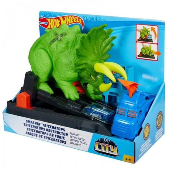 Poza cu HOT WHEELS SET DINOZAURUL FURIOS