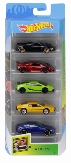 Poza cu SET 5 MASINI HOT WHEELS EXOTICS
