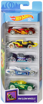 Poza cu SET 5 MASINI HOT WHEELS GLOW WHEELS