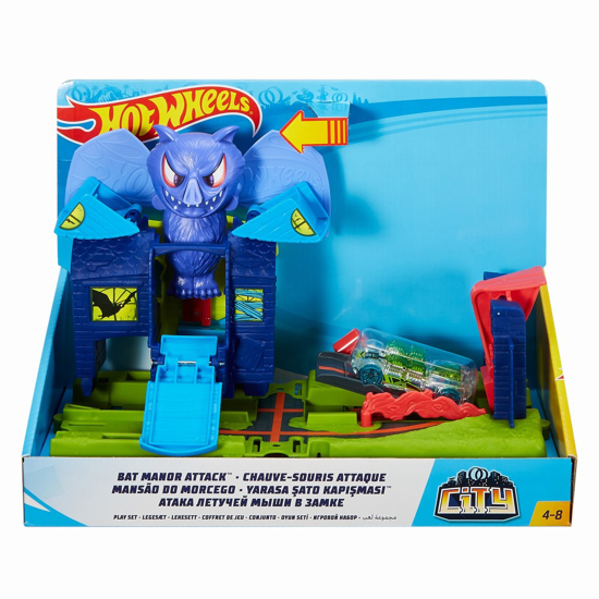 Poza cu CITY CURSA CU OBSTACOL HOT WHEELS ATACUL LILIACULUI