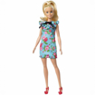 Poza cu PAPUSA BARBIE FASHIONISTA CU PAR BLOND PRINS IN COADA