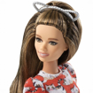 Poza cu PAPUSA BARBIE FASHIONISTA CU ROCHITA CU IMPRIMEURI