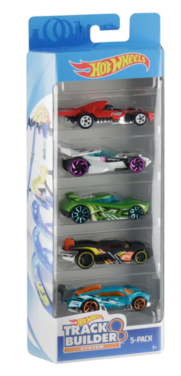 Poza cu SET 5 MASINI HOT WHEELS TRACK BUILDER SYSTEM
