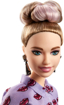 Poza cu PAPUSA BARBIE FASHIONISTA IN TINUTA LEJERA SI CU COC