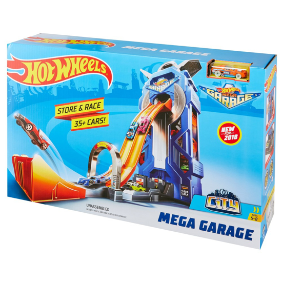 Poza cu GARAJ HOT WHEELS CU PISTA DE LANSARE