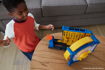 Poza cu HOT WHEELS CITY DELUX CURSA EXTREMA SUPER BANK BLAST OUT