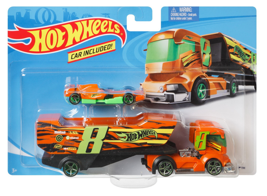 Poza cu SET CAMION SI MASINA SPORT BIG RIG HEAT