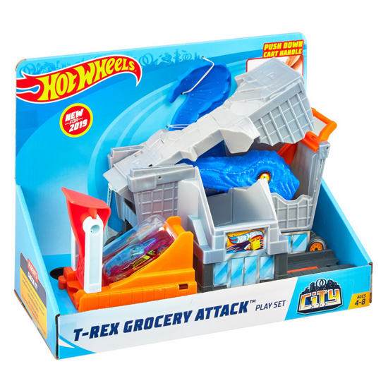 Poza cu CITY CURSA CU OBSTACOL T-REX ATACA MAGAZINUL ALIMENTAR