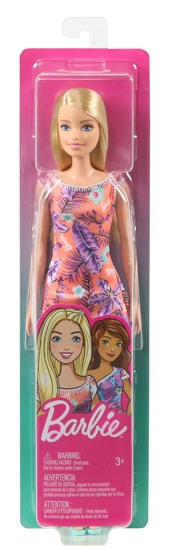 Poza cu PAPUSA BARBIE BLONDA CU ROCHITA INFLORATA