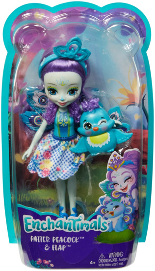 Poza cu ENCHANTIMALS PAPUSA PATTER PEACOCK