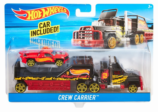 Poza cu HOT WHEELS SET CAMION SI MASINA SPORT CREW CARRIER