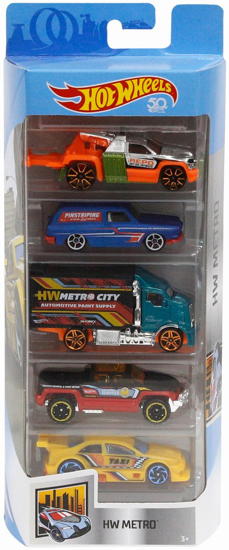 Poza cu SET 5 MASINUTE HOT WHEELS METRO