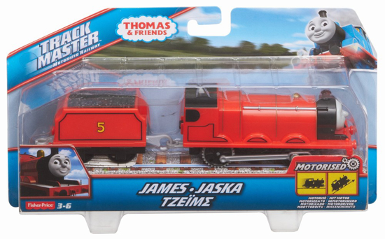 Poza cu THOMAS TRACKMASTER LOCOMOTIVA JAMES CU VAGON