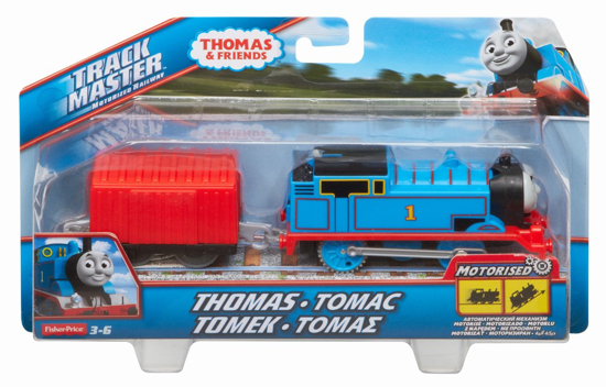 Poza cu THOMAS TRACKMASTER LOCOMOTIVA THOMAS CU VAGON
