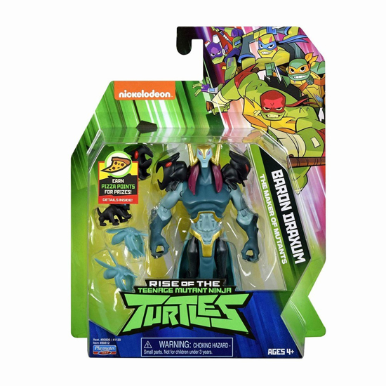 Poza cu TESTOASELE NINJA FIGURINA BARON DRAXUM CU ACCESORII