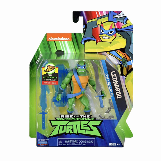 Poza cu TESTOASELE NINJA FIGURINA LEONARDO CU ACCESORII