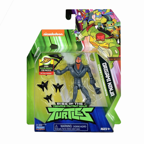 Poza cu TESTOASELE NINJA FIGURINA ORIGAMI CU ACCESORII