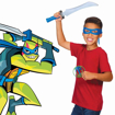 Poza cu TESTOASELE NINJA JOC DE ROL LEONARDO CU ACCESORII