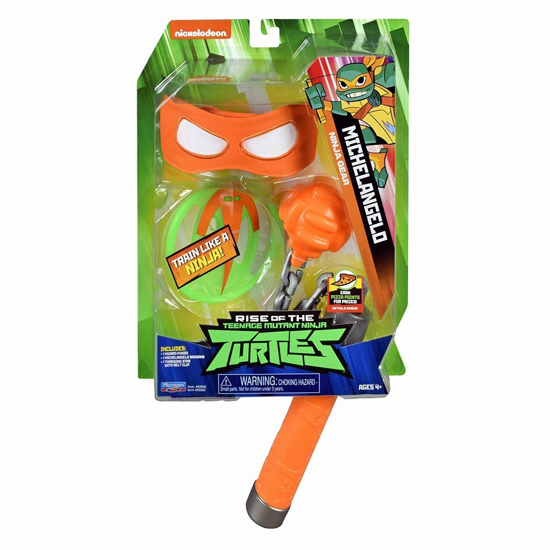 Poza cu TESTOASELE NINJA JOC DE ROL MICHELANGELO CU ACCESORII
