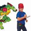 Poza cu TESTOASELE NINJA JOC DE ROL RAPHAEL CU ACCESORII