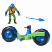 Poza cu TESTOASELE NINJA VEHICUL CU FIGURINA LEONARDO