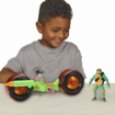 Poza cu TESTOASELE NINJA VEHICUL CU FIGURINA MICHELANGELO