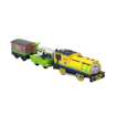 Poza cu THOMAS LOCOMOTIVA RAUL SI EMERSON MOTORIZATA CU 2 VAGOANE SI ACCESORII