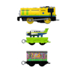 Poza cu THOMAS LOCOMOTIVA RAUL SI EMERSON MOTORIZATA CU 2 VAGOANE SI ACCESORII