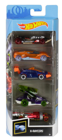 Poza cu SET 5 MASINI HOT WHEELS X-RAYCERS