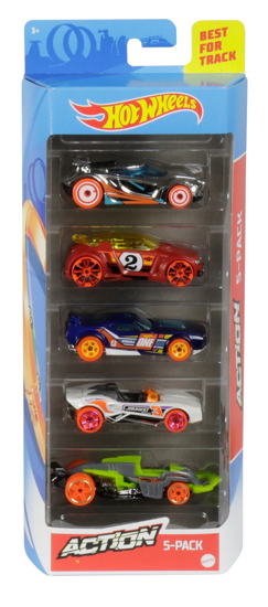 Poza cu SET 5 MASINI HOT WHEELS ACTION