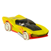 Poza cu SET 5 MASINI HOT WHEELS CU ROTI FLUORESCENTE