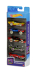 Poza cu SET 5 MASINI HOT WHEELS CU ROTI FLUORESCENTE